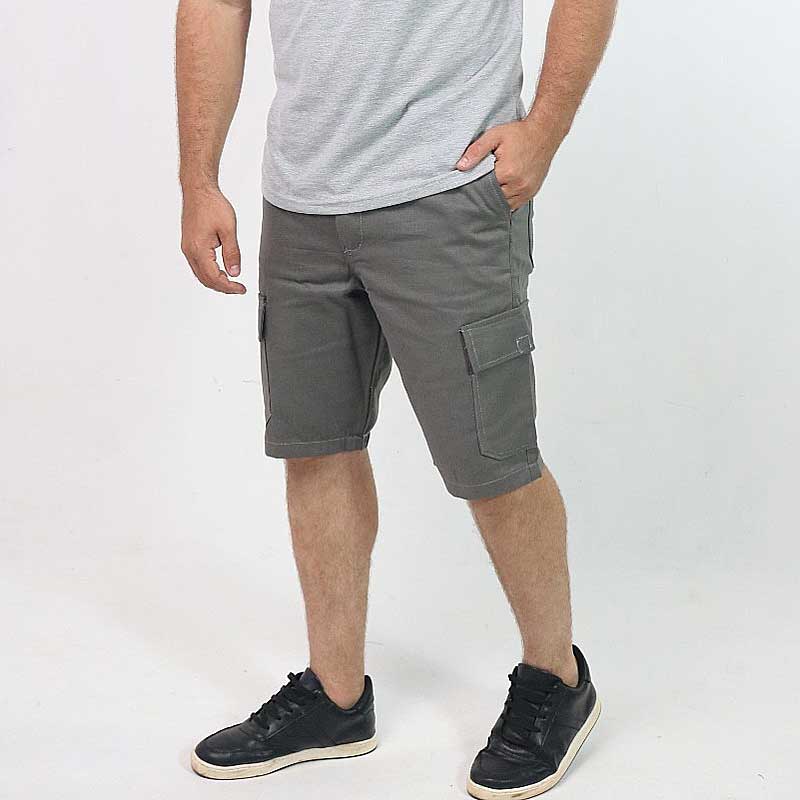 Bermuda Cargo con 6 Bolsillos - Lotus Textil Uniformes Empresariales Paraguay