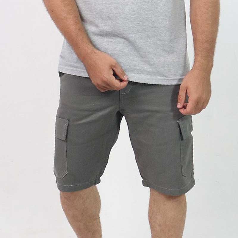 Bermuda Cargo con 6 Bolsillos - Lotus Textil Uniformes Empresariales Paraguay