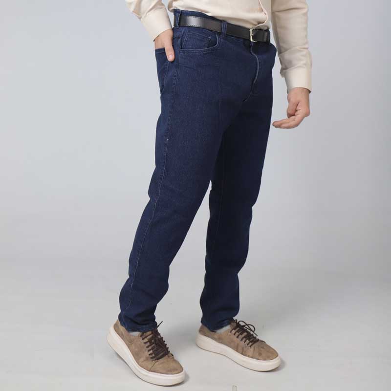 Jean Corte Clásico para Hombres - Lotus Textil Uniformes Empresariales Paraguay