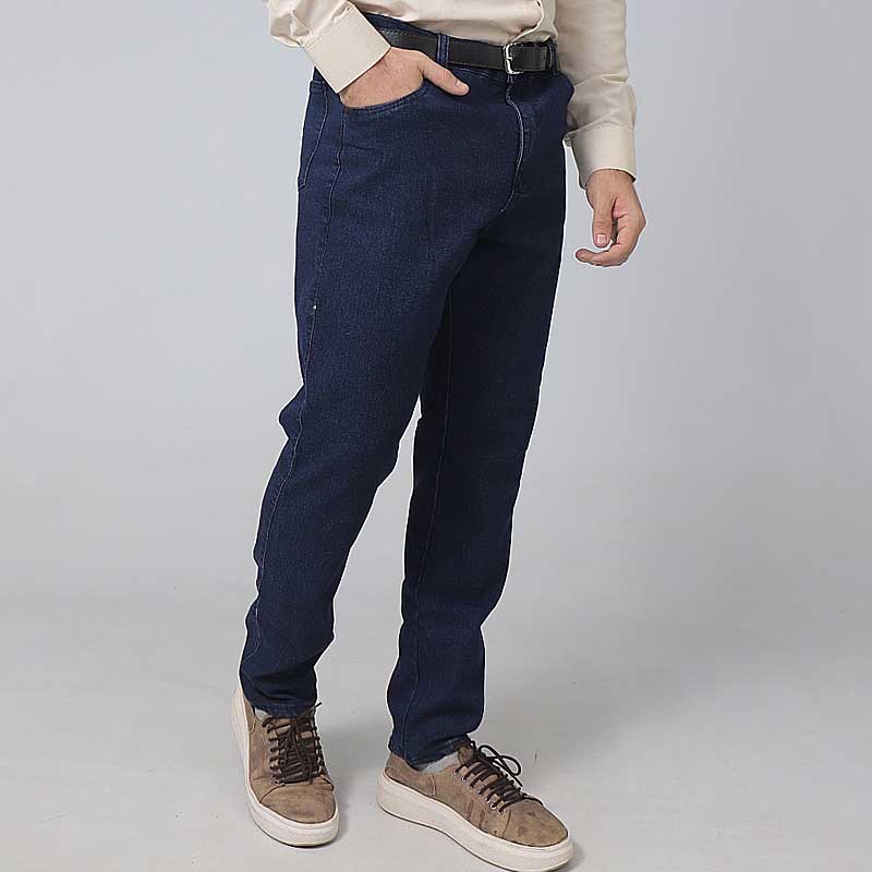 Jean Corte Clásico para Hombres - Lotus Textil Uniformes Empresariales Paraguay