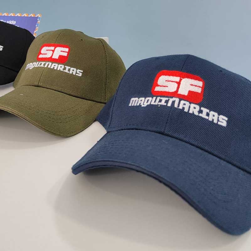 Kepi con Bordado Personalizado para Empresas - Lotus Textil Uniformes Empresariales Paraguay
