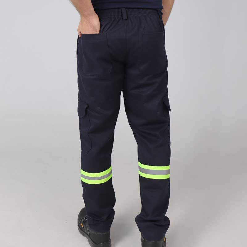 Pantalón Carpintero de Trabajo con Cinta Reflectiva  - Lotus Textil Uniformes Empresariales Paraguay