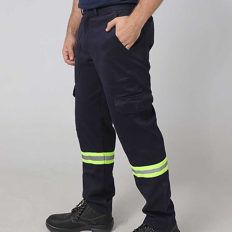 Pantalón Carpintero de Trabajo con Cinta Reflectiva  - Lotus Textil Uniformes Empresariales Paraguay