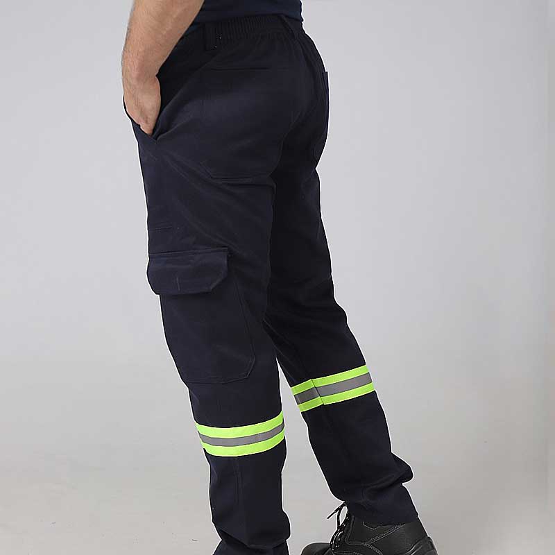 Pantalón Carpintero de Trabajo con Cinta Reflectiva  - Lotus Textil Uniformes Empresariales Paraguay